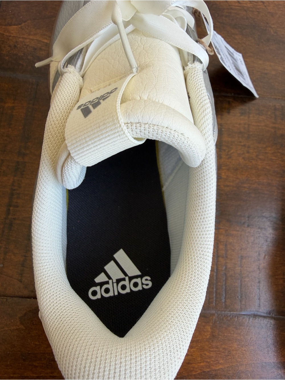 adidas VL Court 3.0 Silver White Metallic JQ7315 Women's Size 8 NWOB - Picture 5 of 12